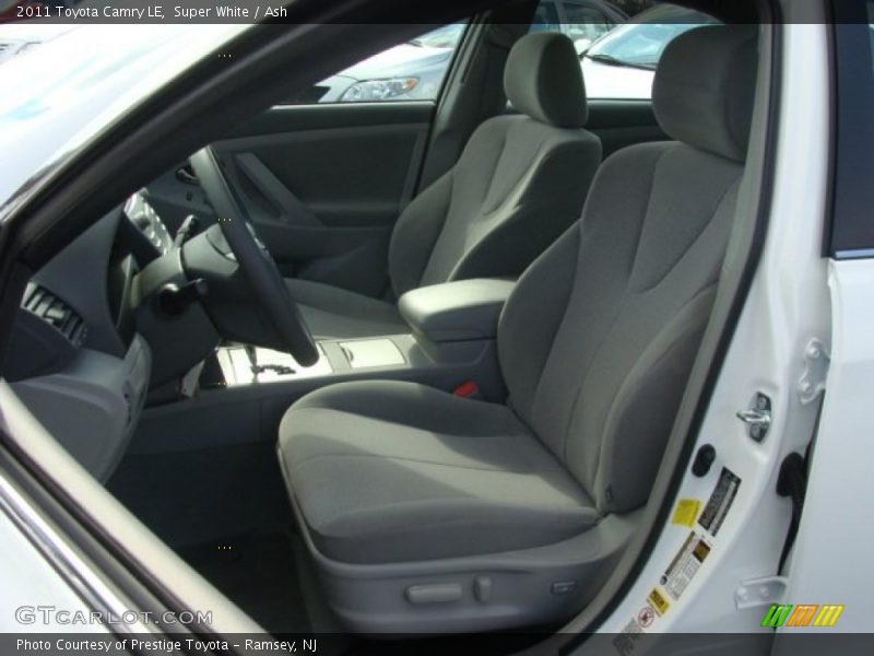Super White / Ash 2011 Toyota Camry LE