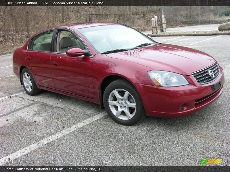 Sonoma Sunset Metallic / Blond 2006 Nissan Altima 2.5 SL