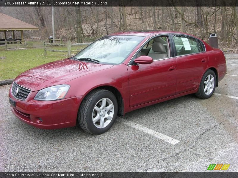 Sonoma Sunset Metallic / Blond 2006 Nissan Altima 2.5 SL