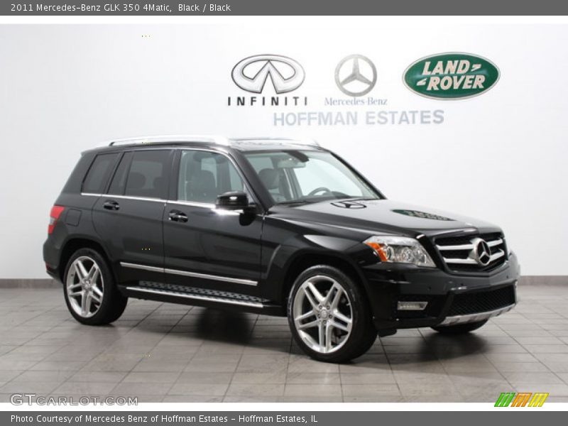 Black / Black 2011 Mercedes-Benz GLK 350 4Matic