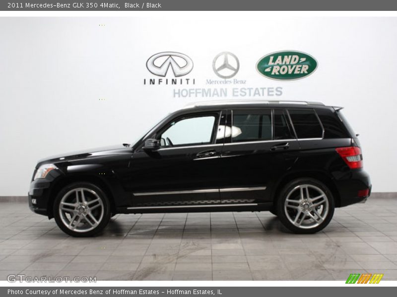 Black / Black 2011 Mercedes-Benz GLK 350 4Matic