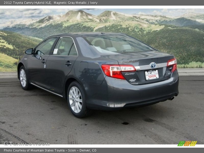 Magnetic Gray Metallic / Ivory 2012 Toyota Camry Hybrid XLE