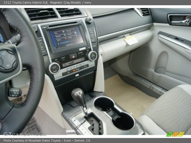 Magnetic Gray Metallic / Ivory 2012 Toyota Camry Hybrid XLE