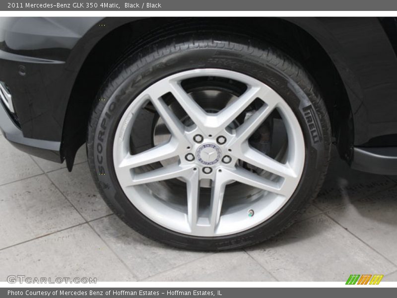 Black / Black 2011 Mercedes-Benz GLK 350 4Matic