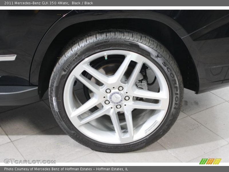 Black / Black 2011 Mercedes-Benz GLK 350 4Matic