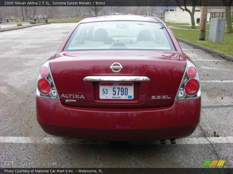Sonoma Sunset Metallic / Blond 2006 Nissan Altima 2.5 SL