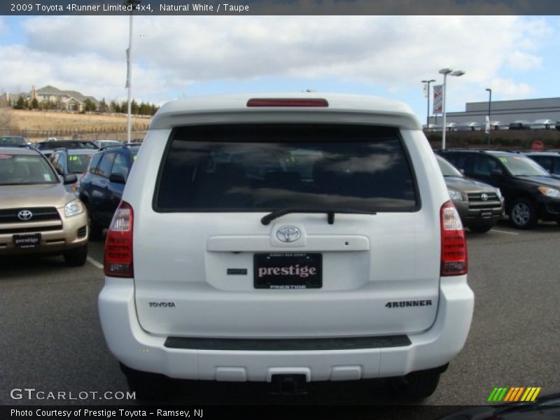 Natural White / Taupe 2009 Toyota 4Runner Limited 4x4