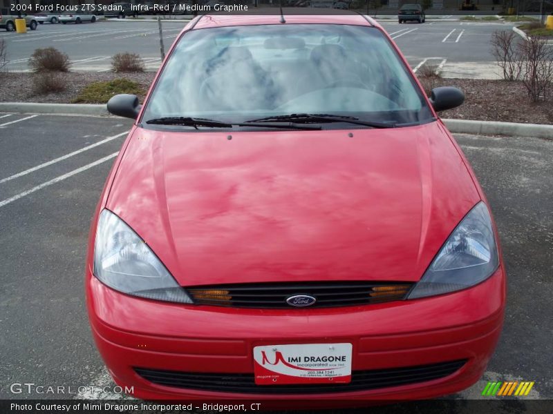 Infra-Red / Medium Graphite 2004 Ford Focus ZTS Sedan