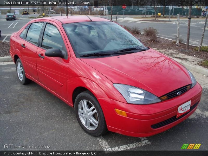 Infra-Red / Medium Graphite 2004 Ford Focus ZTS Sedan