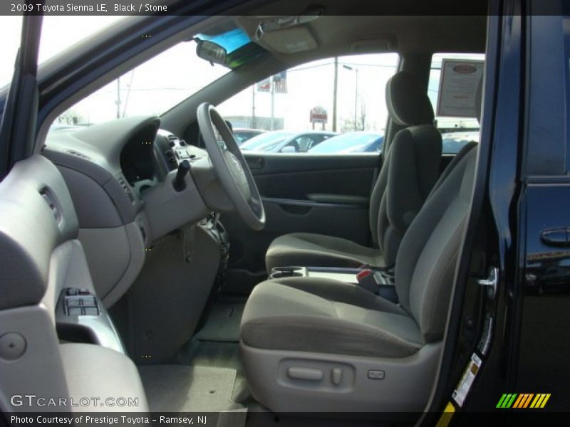 Black / Stone 2009 Toyota Sienna LE