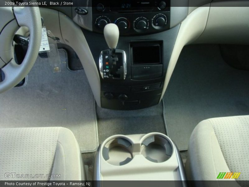 Black / Stone 2009 Toyota Sienna LE