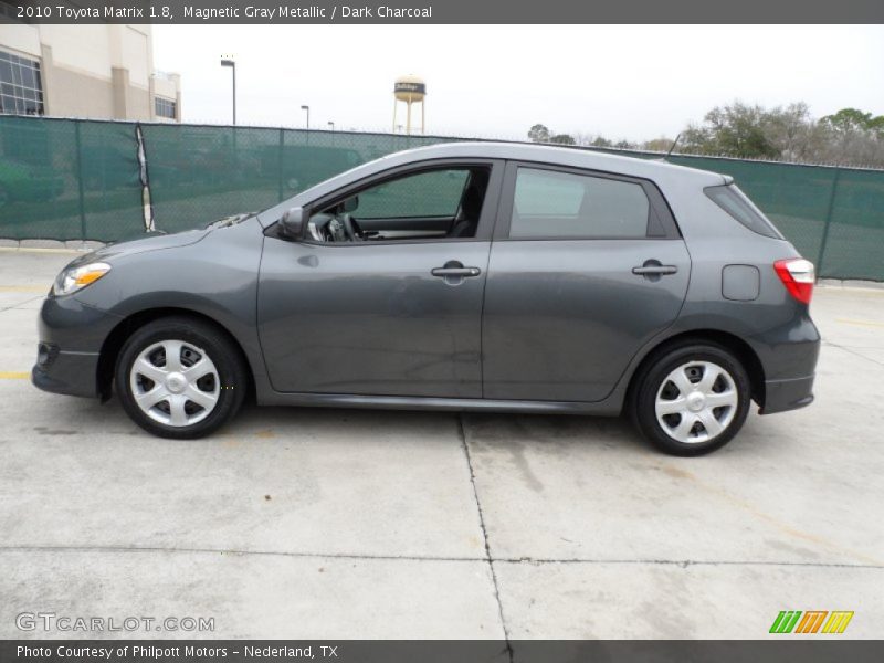 Magnetic Gray Metallic / Dark Charcoal 2010 Toyota Matrix 1.8