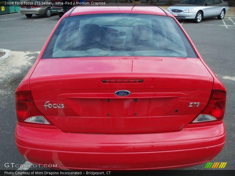 Infra-Red / Medium Graphite 2004 Ford Focus ZTS Sedan