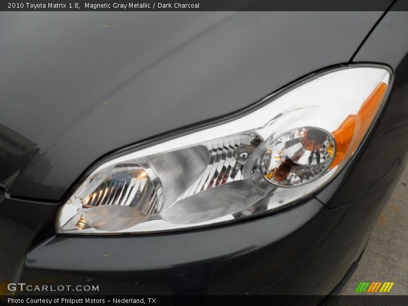 Magnetic Gray Metallic / Dark Charcoal 2010 Toyota Matrix 1.8