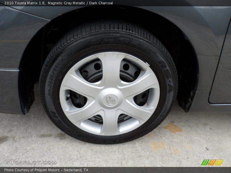 Magnetic Gray Metallic / Dark Charcoal 2010 Toyota Matrix 1.8