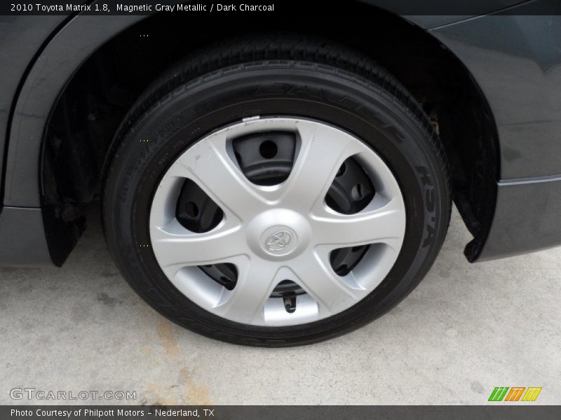 Magnetic Gray Metallic / Dark Charcoal 2010 Toyota Matrix 1.8