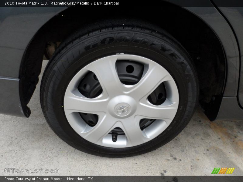 Magnetic Gray Metallic / Dark Charcoal 2010 Toyota Matrix 1.8
