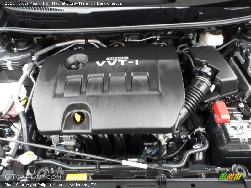 Magnetic Gray Metallic / Dark Charcoal 2010 Toyota Matrix 1.8