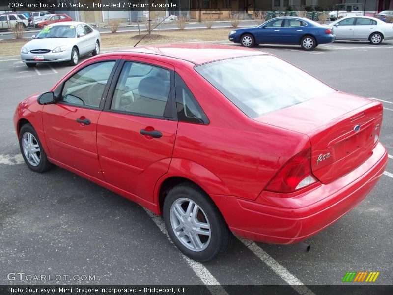Infra-Red / Medium Graphite 2004 Ford Focus ZTS Sedan