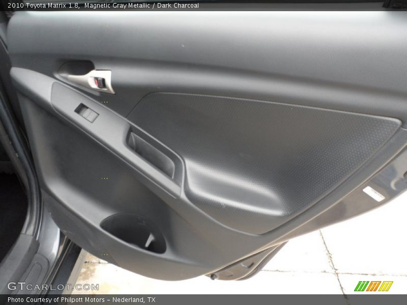 Magnetic Gray Metallic / Dark Charcoal 2010 Toyota Matrix 1.8