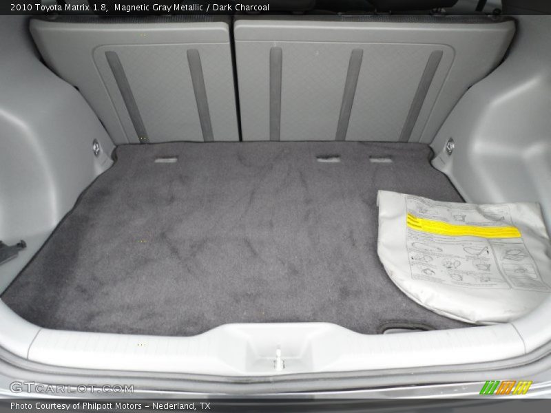 Magnetic Gray Metallic / Dark Charcoal 2010 Toyota Matrix 1.8