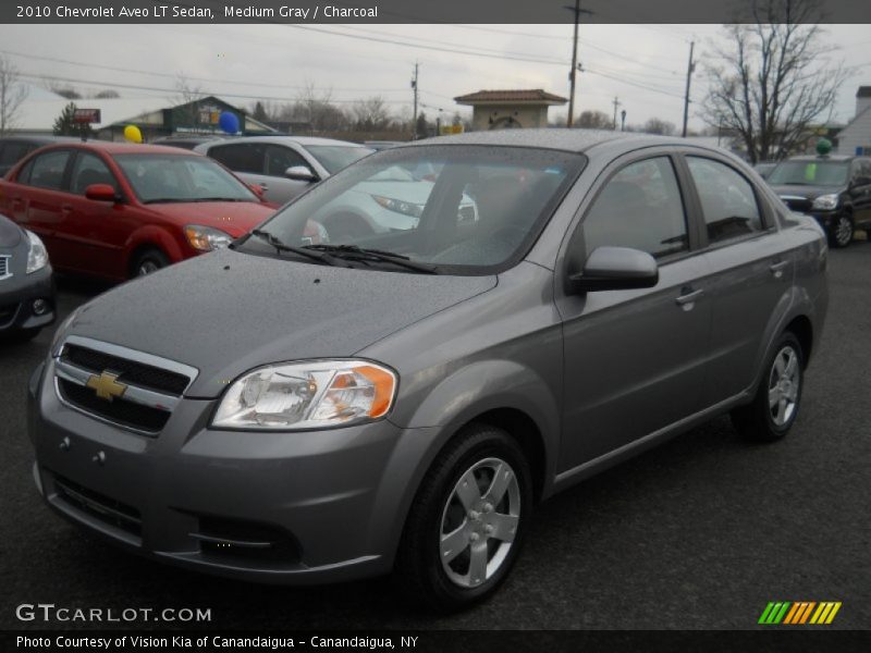 Medium Gray / Charcoal 2010 Chevrolet Aveo LT Sedan