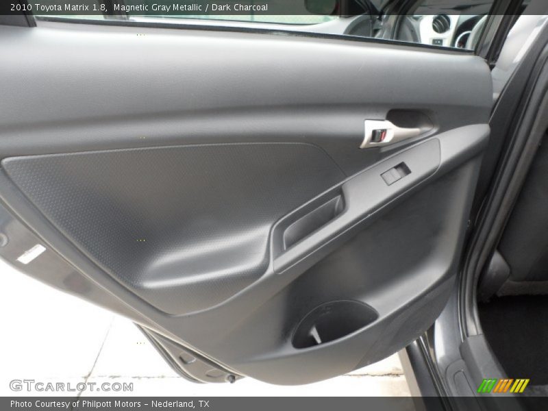Magnetic Gray Metallic / Dark Charcoal 2010 Toyota Matrix 1.8