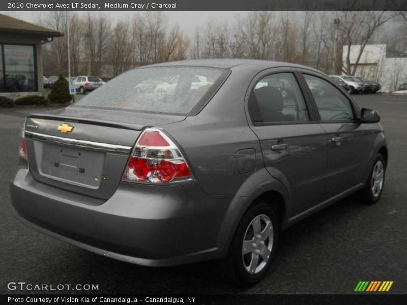 Medium Gray / Charcoal 2010 Chevrolet Aveo LT Sedan