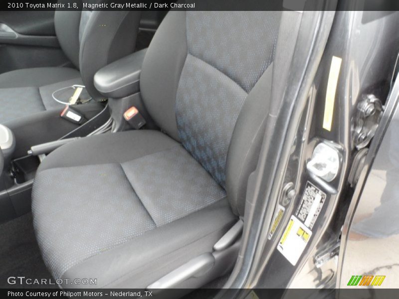 Magnetic Gray Metallic / Dark Charcoal 2010 Toyota Matrix 1.8
