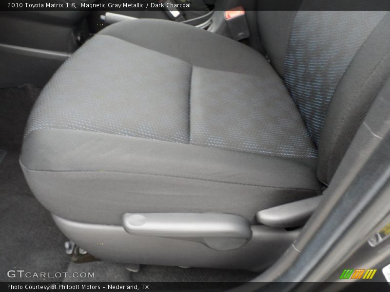 Magnetic Gray Metallic / Dark Charcoal 2010 Toyota Matrix 1.8