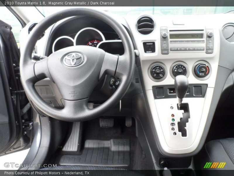 Magnetic Gray Metallic / Dark Charcoal 2010 Toyota Matrix 1.8