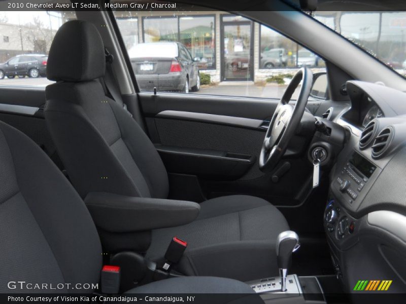 Medium Gray / Charcoal 2010 Chevrolet Aveo LT Sedan
