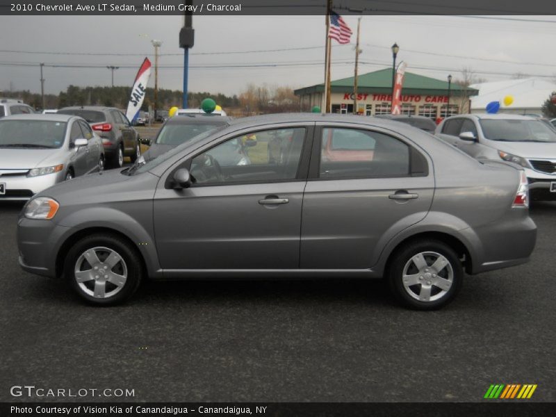 Medium Gray / Charcoal 2010 Chevrolet Aveo LT Sedan