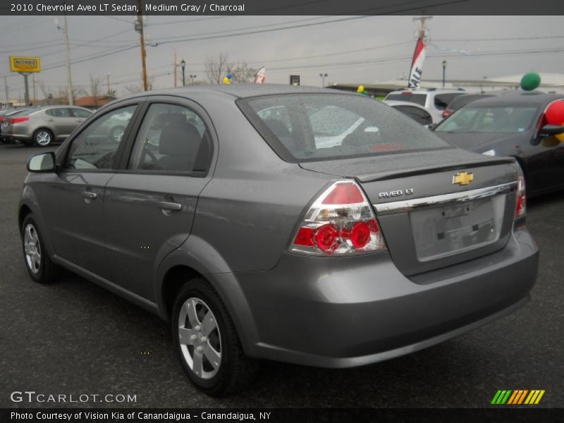 Medium Gray / Charcoal 2010 Chevrolet Aveo LT Sedan