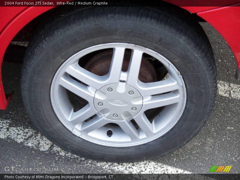Infra-Red / Medium Graphite 2004 Ford Focus ZTS Sedan