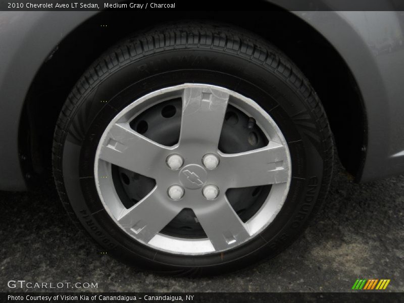 Medium Gray / Charcoal 2010 Chevrolet Aveo LT Sedan