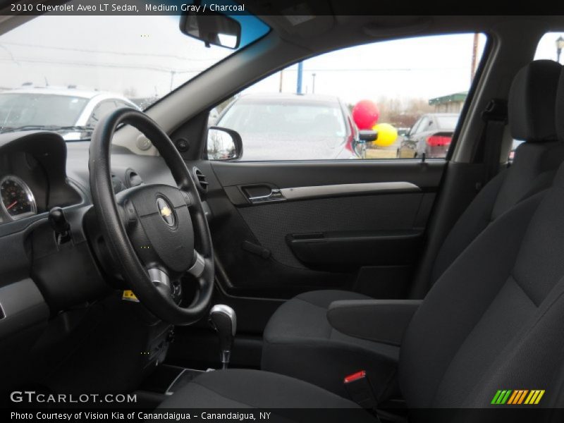 Medium Gray / Charcoal 2010 Chevrolet Aveo LT Sedan