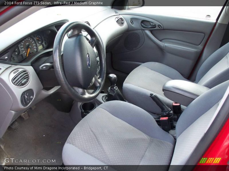 Infra-Red / Medium Graphite 2004 Ford Focus ZTS Sedan