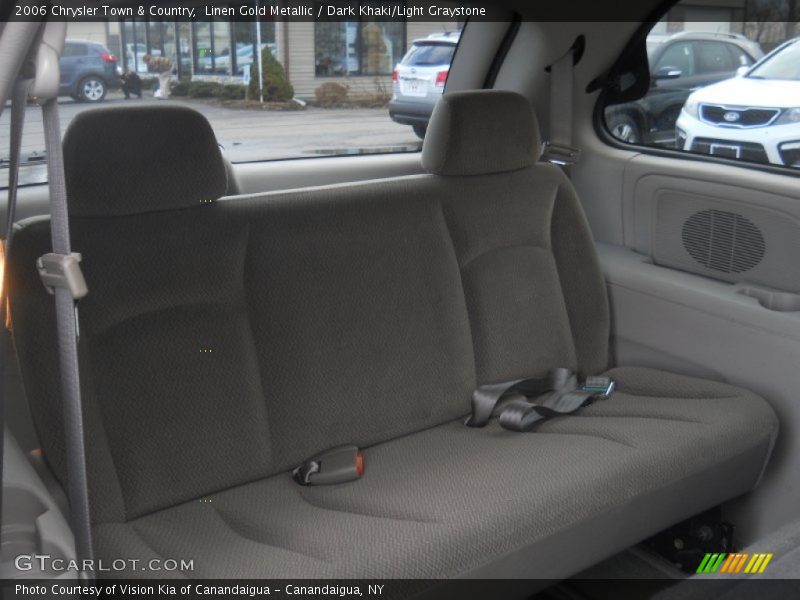 Linen Gold Metallic / Dark Khaki/Light Graystone 2006 Chrysler Town & Country