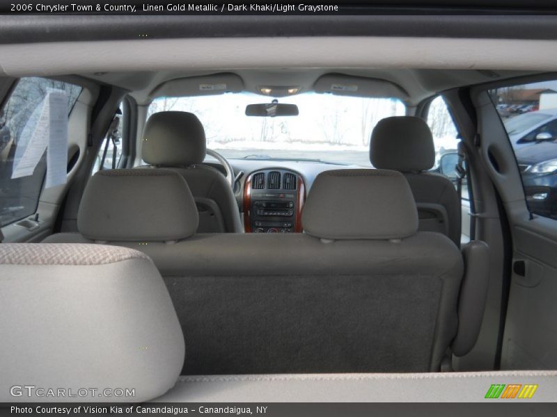 Linen Gold Metallic / Dark Khaki/Light Graystone 2006 Chrysler Town & Country