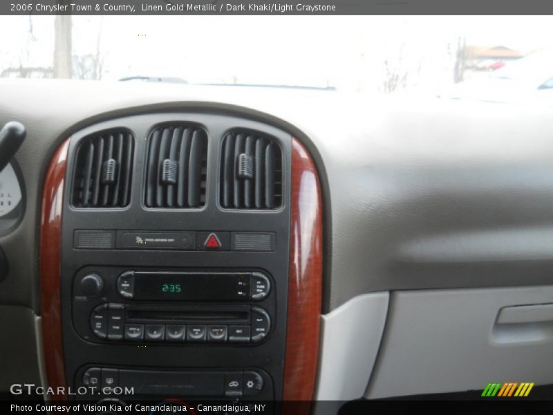 Linen Gold Metallic / Dark Khaki/Light Graystone 2006 Chrysler Town & Country