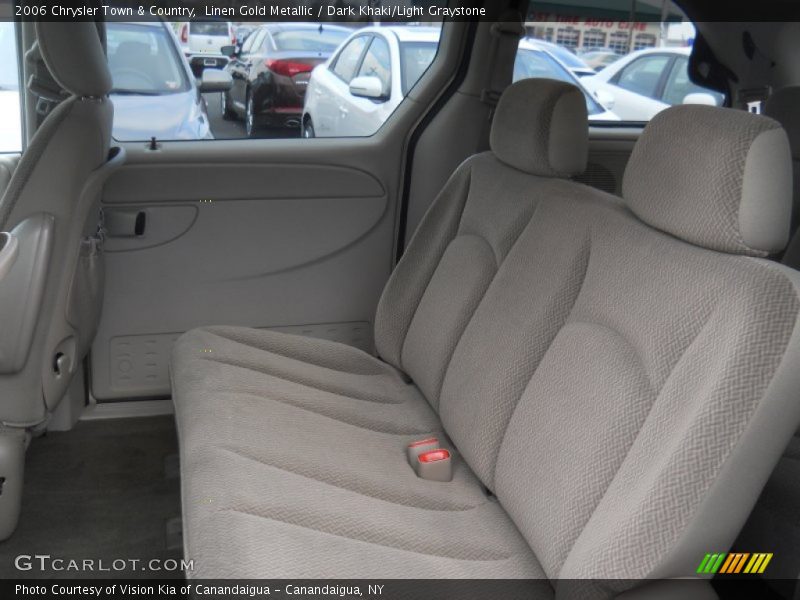 Linen Gold Metallic / Dark Khaki/Light Graystone 2006 Chrysler Town & Country