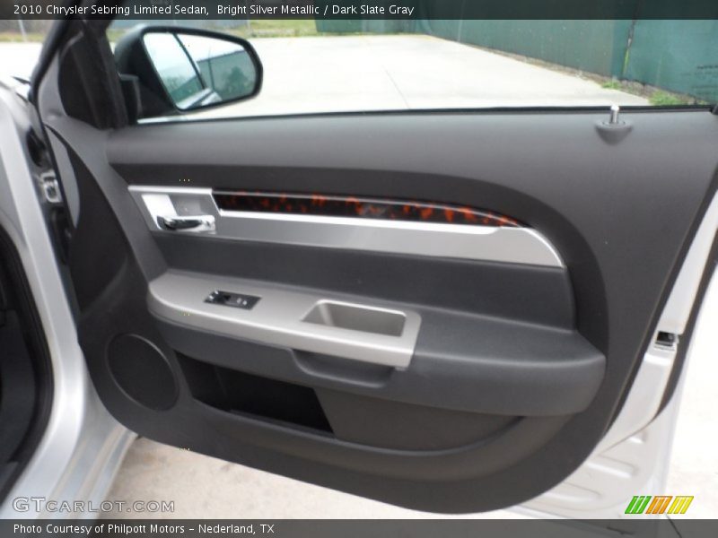Bright Silver Metallic / Dark Slate Gray 2010 Chrysler Sebring Limited Sedan