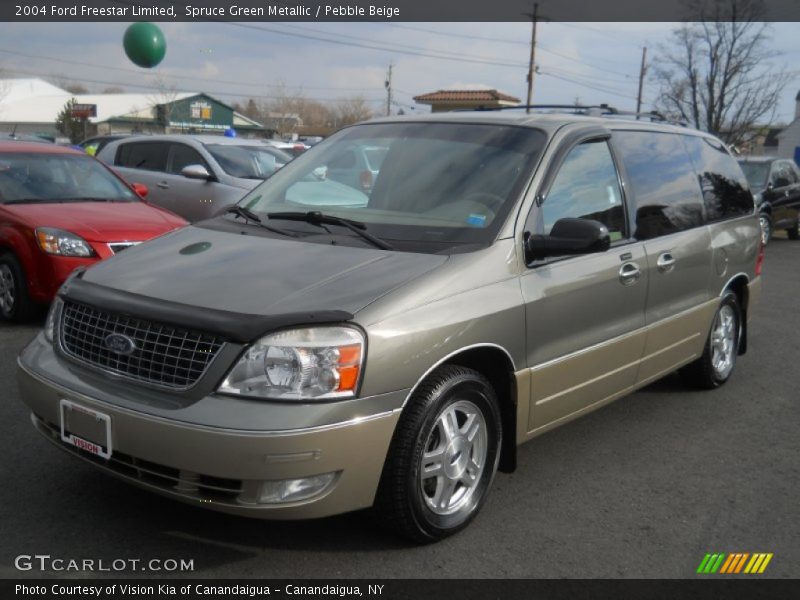 Spruce Green Metallic / Pebble Beige 2004 Ford Freestar Limited