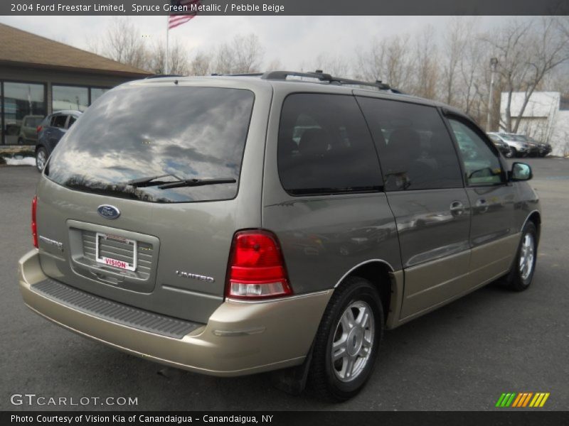 Spruce Green Metallic / Pebble Beige 2004 Ford Freestar Limited