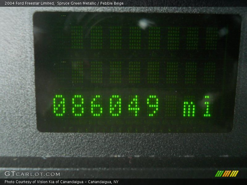 Spruce Green Metallic / Pebble Beige 2004 Ford Freestar Limited