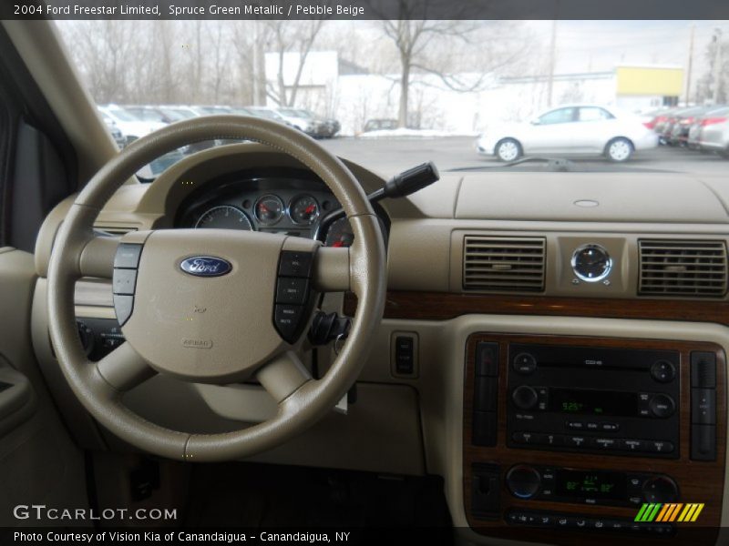 Spruce Green Metallic / Pebble Beige 2004 Ford Freestar Limited