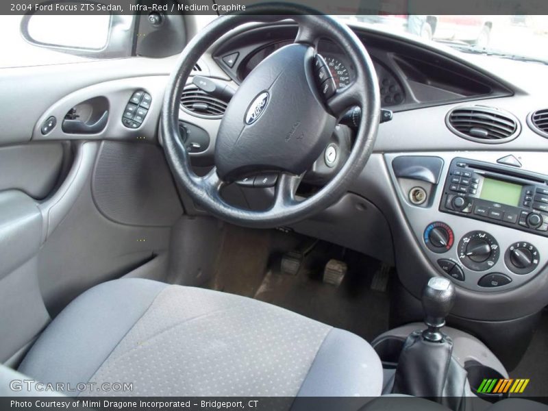 Infra-Red / Medium Graphite 2004 Ford Focus ZTS Sedan