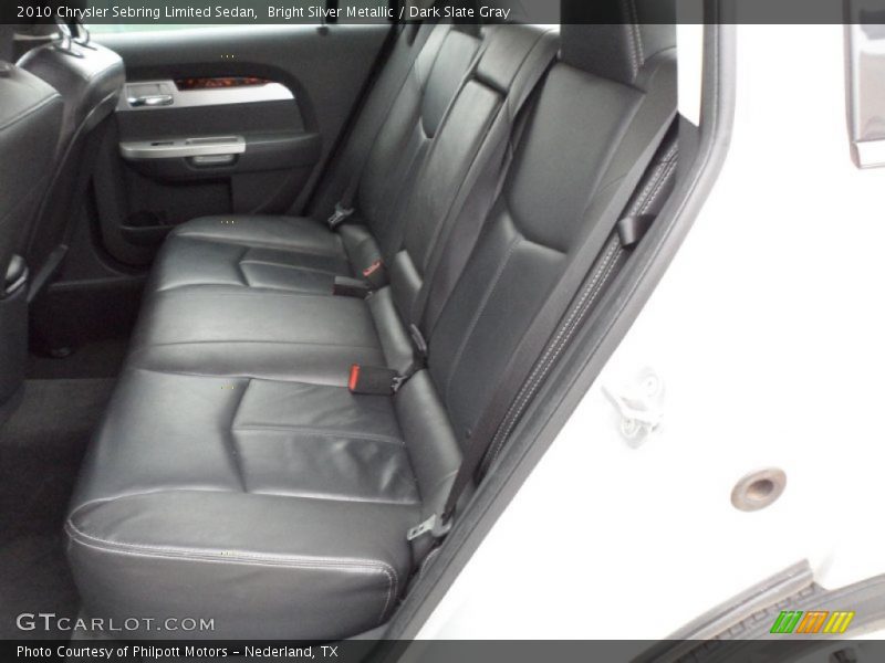 Bright Silver Metallic / Dark Slate Gray 2010 Chrysler Sebring Limited Sedan