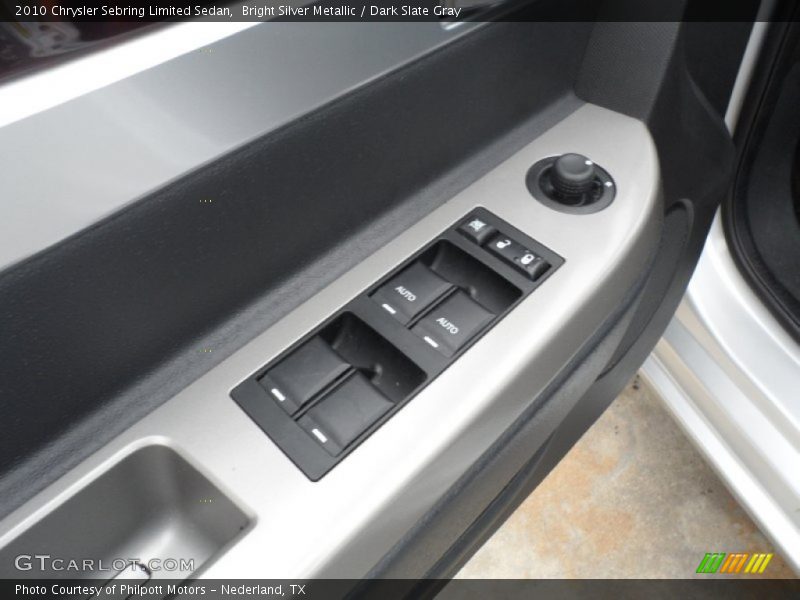 Bright Silver Metallic / Dark Slate Gray 2010 Chrysler Sebring Limited Sedan